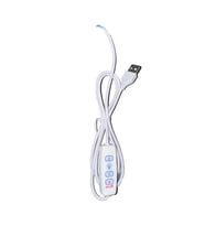 LED Dimmer USB portu güç kaynağı uzatma kablosu aç kapa karartma anahtarı adaptör tuş beyaz tek renk LED 5-12V