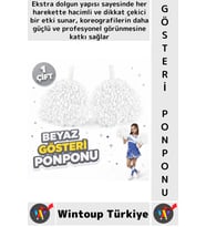 #Ponpon Hafif Esnek Okul Yıl Sonu Gösteri Etkinlik Tören Spor Dans Şık Ekstra Dolgun Ponpon 1 Çift