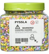IKE-603.160.73 Pyssla ütü boncukları, pastel renkler