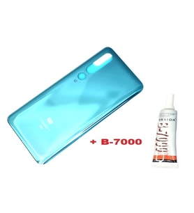 Tkgz Xiaomi Mİ 10 Arka Kapak Batarya Pil Kapağı 5G (CAM+B-7000) MAVİ
