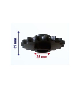 Atv Kanuni Ön Dişli 530-17T İç 25Xuzunluk 31Xm Öm