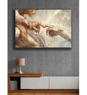 Koç stüdyo Modern tasarım kanvas tablo 50x70 (Çok Renkli)