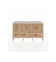 Kronos Konsol 4 Raflı 6 Çekmeceli 3 Kapaklı 176x59x99 Aytaşı-Çam