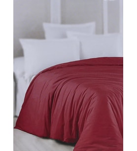Çift Kişilik Battal Boy 220x240 Nevresim Yorgan Kılıfı - Bordo