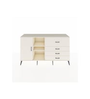 Kronos Konsol 4 Raflı 4 Çekmeceli Tek Kapaklı  176x59x99 Aytaşı-Aytaşı