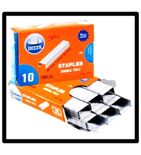 Delta Zımba Teli No:10 Gümüş - 3 paket