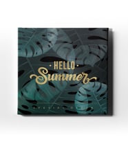 Hello Summer Canvas Tablo MİNK131