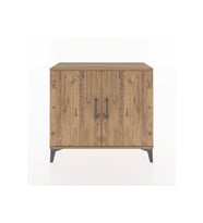 Arges Şifonyer Tek Raflı 2 Kapaklı 88x30x80 Çam-Çam