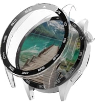 Huawei Watch GT4 46mm İçin Watch Ekran Koruyucu Kırılmaz Cam ve Tam Kaplayan Watch Kasa Koruyucu Kılıf Yüksek Hassasiyetli Kılıf Huawei Watch GT4 46mm ile Uyumludur