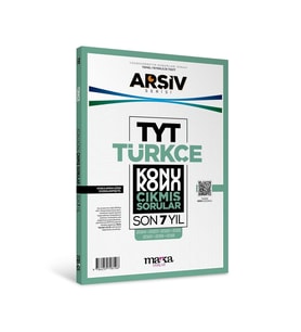 TYT Türkçe ARŞİV Serisi Konu Konu Son 7 Yıl Çıkmış Sorular Marka Yayınları