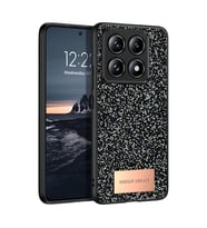Onegif Xiaomi Mi 14t Pro Bright Simli Kapak - Siyah