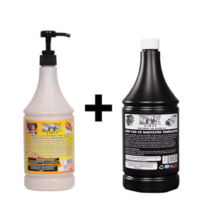 Granürlü El Temizleme Kremi ( Sabunu ) 1 kg & Alkollü intercooler temizleme sıvısı 1 Lt