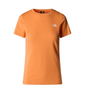 The North Face SIMPLE DOME SLIM Kadın Tişört  NF0A87NH0TO1 (Fuşya)