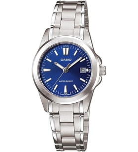 CASIO LTP-1215A-2A2DF METAL TAKVİMLİ BAYAN KOL SAATİ