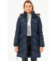 Z6768 DEWBERRY BAYAN KABAN-LACİVERT