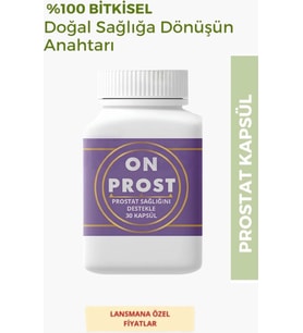 Prost Prostat1 Kapsül %100 Bitkisel 30lu Gıda Takviyesi
