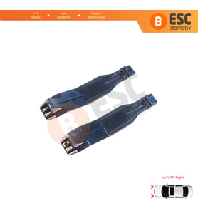 Ford Focus MK2 2004-2007 Makyajsız Kasa C-Max 2003–2007 1324270 İçin 2 Adet Ön Far Bağlantı Ayağı