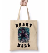 Beast Mode Colored Bez Çanta Uzun Saplı
