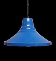 RİOLİGHT RETRO MAVİ İÇİ BEYAZ METAL SARKIT (Siyah)