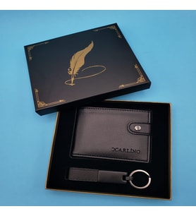 Hediyelik Cüzdan Anahtarlık Set