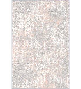 Eliana Home Baskılı, Yıkanabilir Kaymaz Taban Salon Halısı LNA1523-HT385 100x150 cm (Gri)
