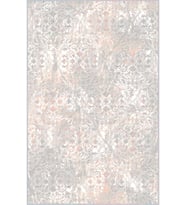 Eliana Home Baskılı, Yıkanabilir Kaymaz Taban Salon Halısı LNA1523-HT385 100x150 cm (Gri)