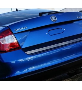 Skoda Rapid Krom Bagaj Alt Çıta 2013 Ve Üzeri P.Çelik