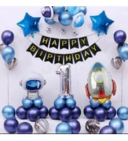Astronot Uzay Temalı Balon Seti-