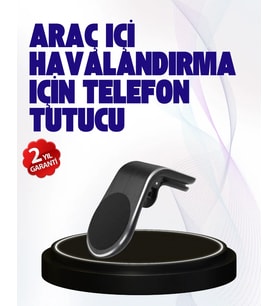 Güçlü Mıknatıslı Araç İçi Telefon Tutucu – Evrensel Uyum