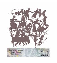 Cadence Siluet (Kenarsız) Stencil KS-178 