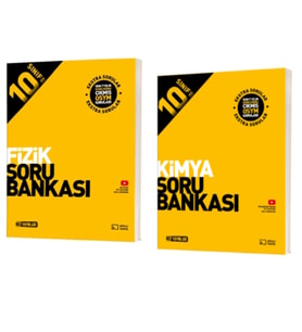HIZ YAYINLARI 10. SINIF FİZİK - KİMYA SORU BANKALARI