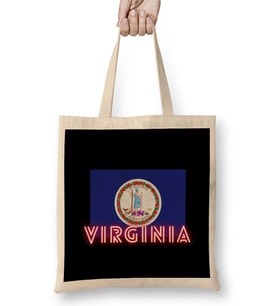 West Virginia Art Bez Çanta Uzun Saplı