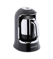 KORKMAZ A860-07 KAHVEKOLİK OTOMATİK KAHVE MAKİNESİ SİYAH/KROM