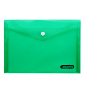 Bigpoint Çıtçıtlı Dosya A5 Yeşil x 12 Adet (Renksiz)