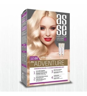 Asse Hair Color System Saç Boyası Extra Platin No:12.00