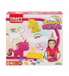 2090 Crafy Sihirli Unicorn Oyun Hamuru Seti -Sunman