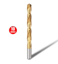 Gfb Titanyum Matkap Ucu Hss Metal Ahşap Plastik - 3.5 mm _10 Adet