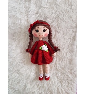 Balkız Amigurumi Organik Oyuncak