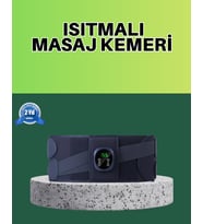 Titreşimli Masajlı Bel Kemeri Sessiz Çalışma 100 cm Bel Uyumlu