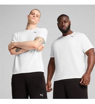 Puma Tad Essentials Solid Cat Beyaz Erkek T-Shirt 525908-02