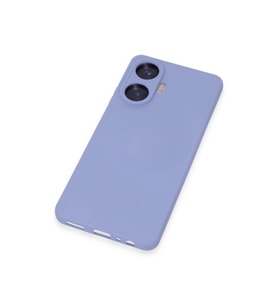 Realme C55 Kılıf Nano İçi Kadife  - Lila