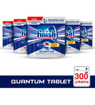 Finish Bulaşık Makinesi Deterjanı Quantum 60'lı x 5 Adet (Kırmızı)