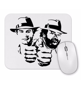 Bud Spencer And Terence Hıll  Mouse Pad