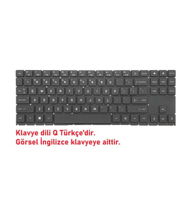 HP Omen 16-xf0003nt 8X174EA Gaming Klavye Işıklı V1 (Non-Numeric) RGB Backlit