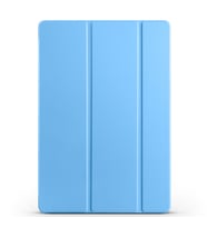 Lexroo Galaxy Tab S10 FE Plus Smart Cover Kalem Bölmeli Standlı 1-1 Kılıf - Mavi