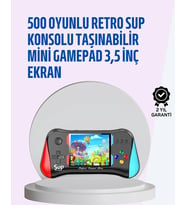 Taşınabilir Oyun Konsolu – 3,5" Ekranlı Ve 500 Oyunlu