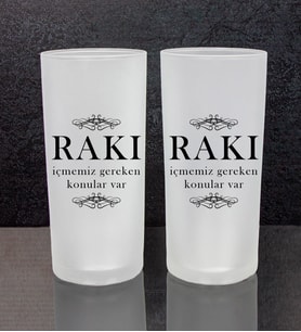 eJOYA Önemli Konular 2'li Rakı Bardağı 111486