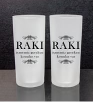 eJOYA Önemli Konular 2'li Rakı Bardağı 111486