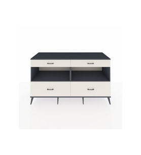 Kronos Konsol 2 Raflı 4 Çekmeceli  176x59x99 Antrasit-Antrasit/Aytaşı