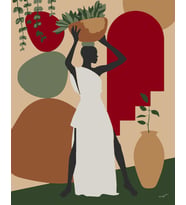 Mozambik Sayılarla Boyama Seti 30x40cm (Tuvale Gerili)